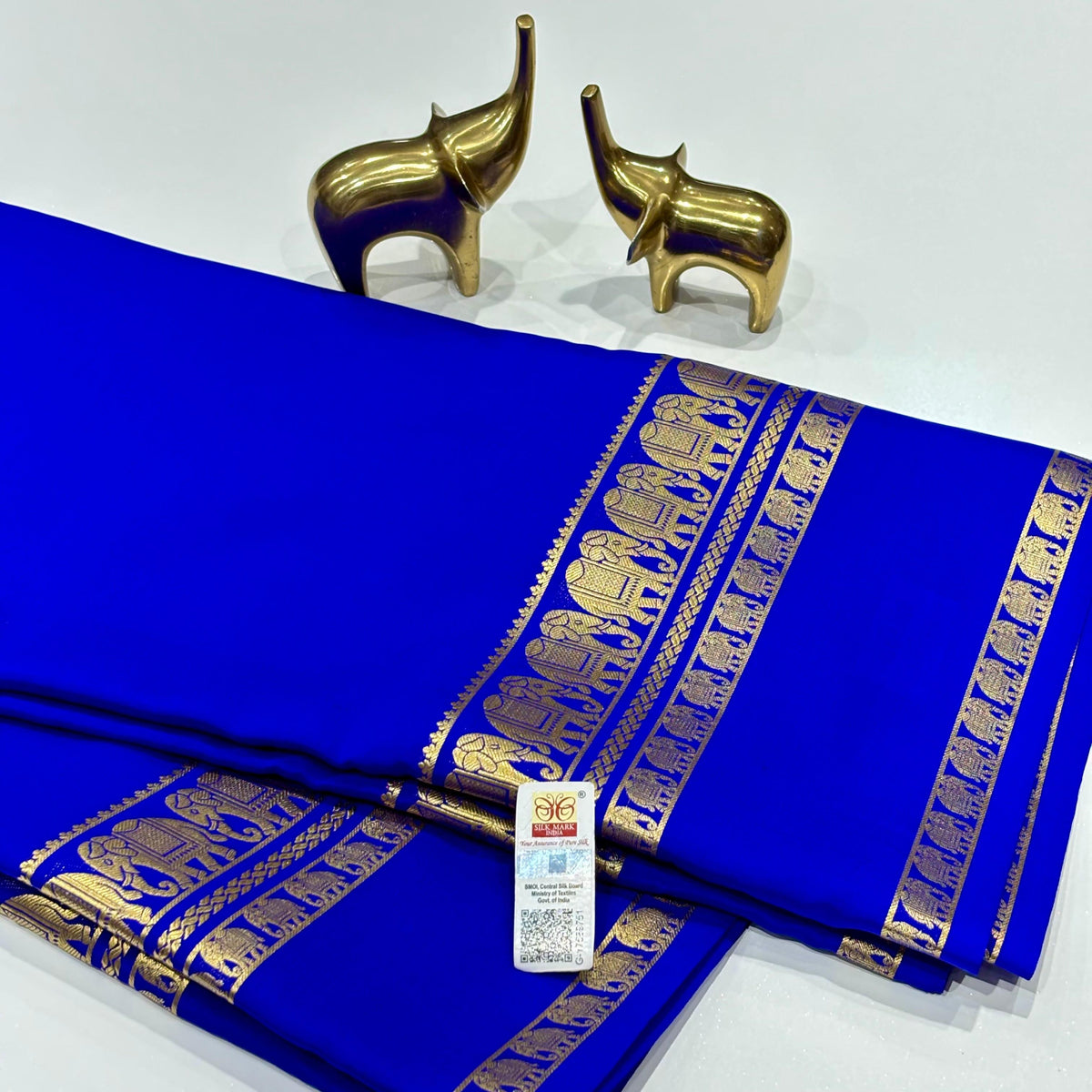 Pure Mysore Crepe Silk Saree