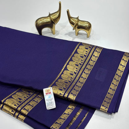 Pure Mysore Crepe Silk Saree