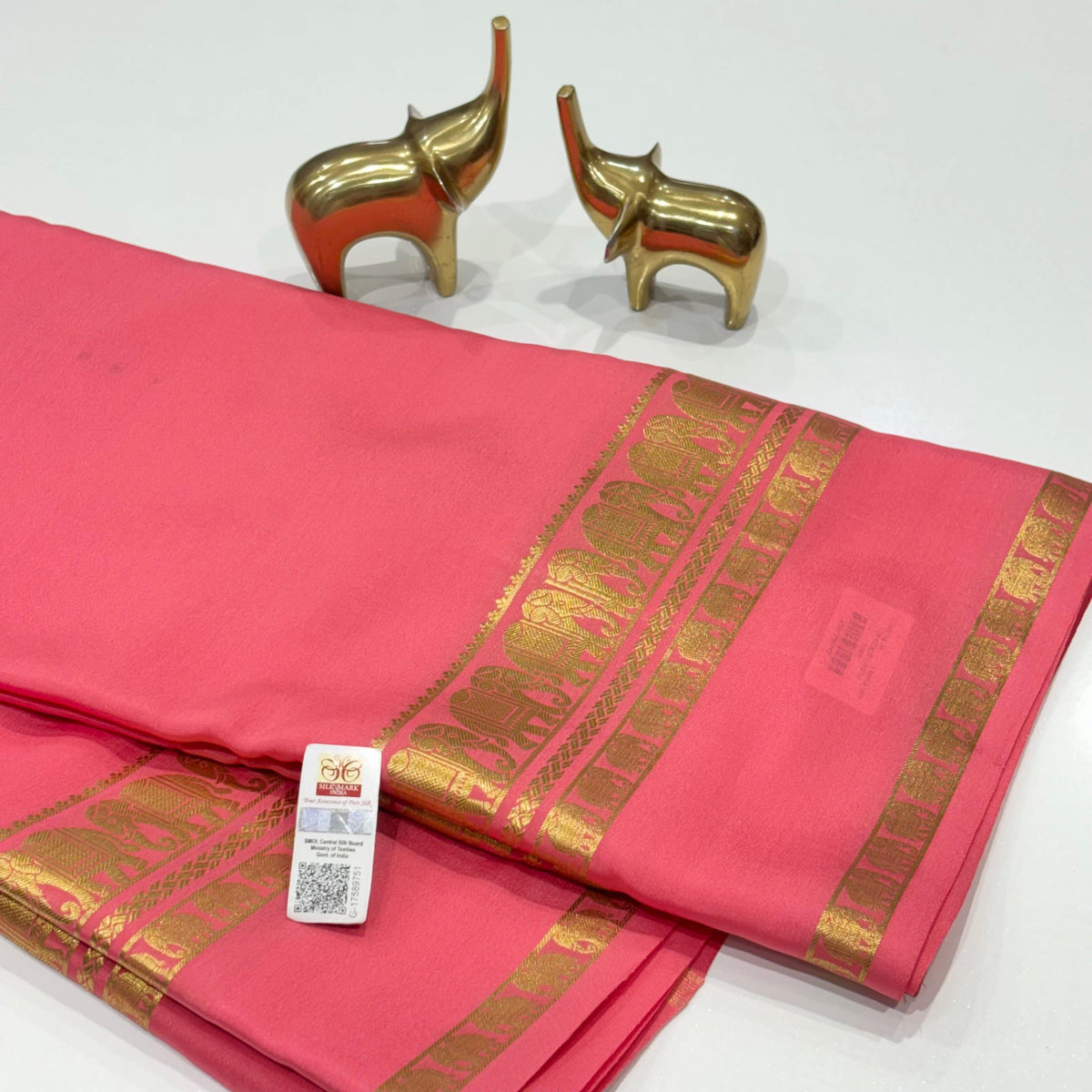 Pure Mysore Crepe Silk Saree