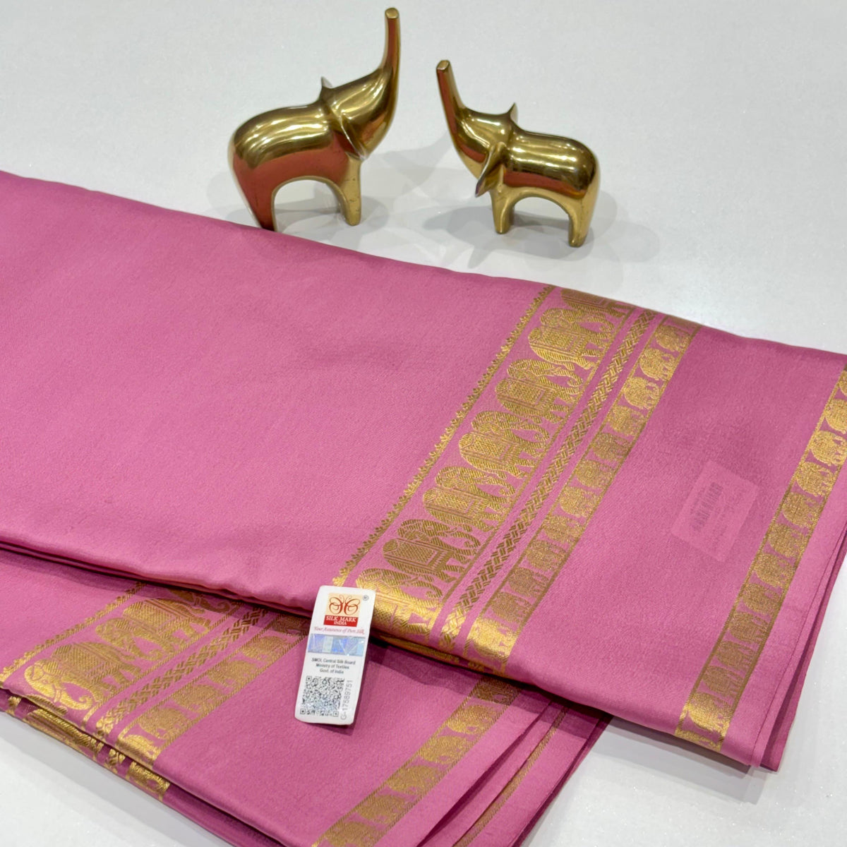 Pure Mysore Crepe Silk Saree