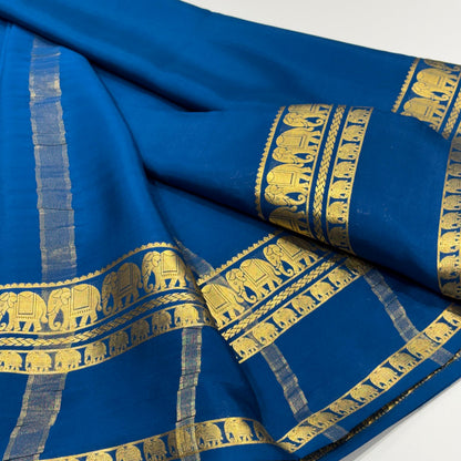 Pure Mysore Crepe Silk Saree