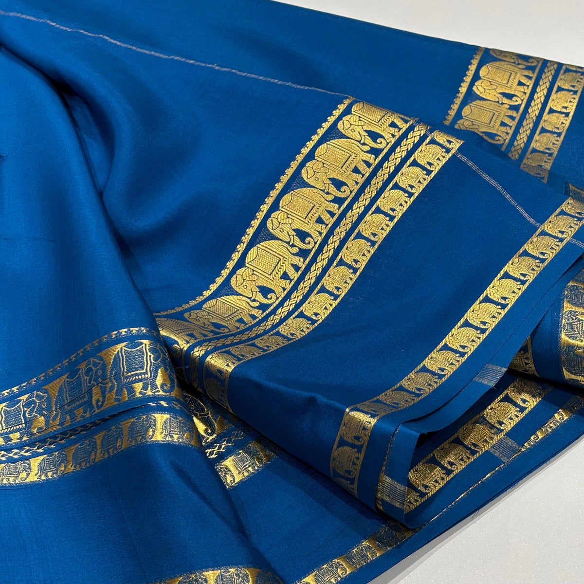 Pure Mysore Crepe Silk Saree