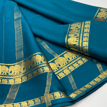 Pure Mysore Crepe Silk Saree