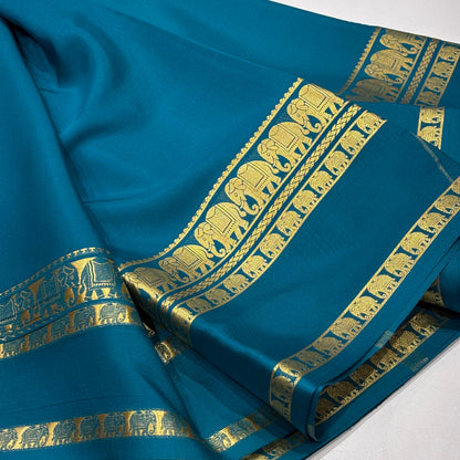 Pure Mysore Crepe Silk Saree