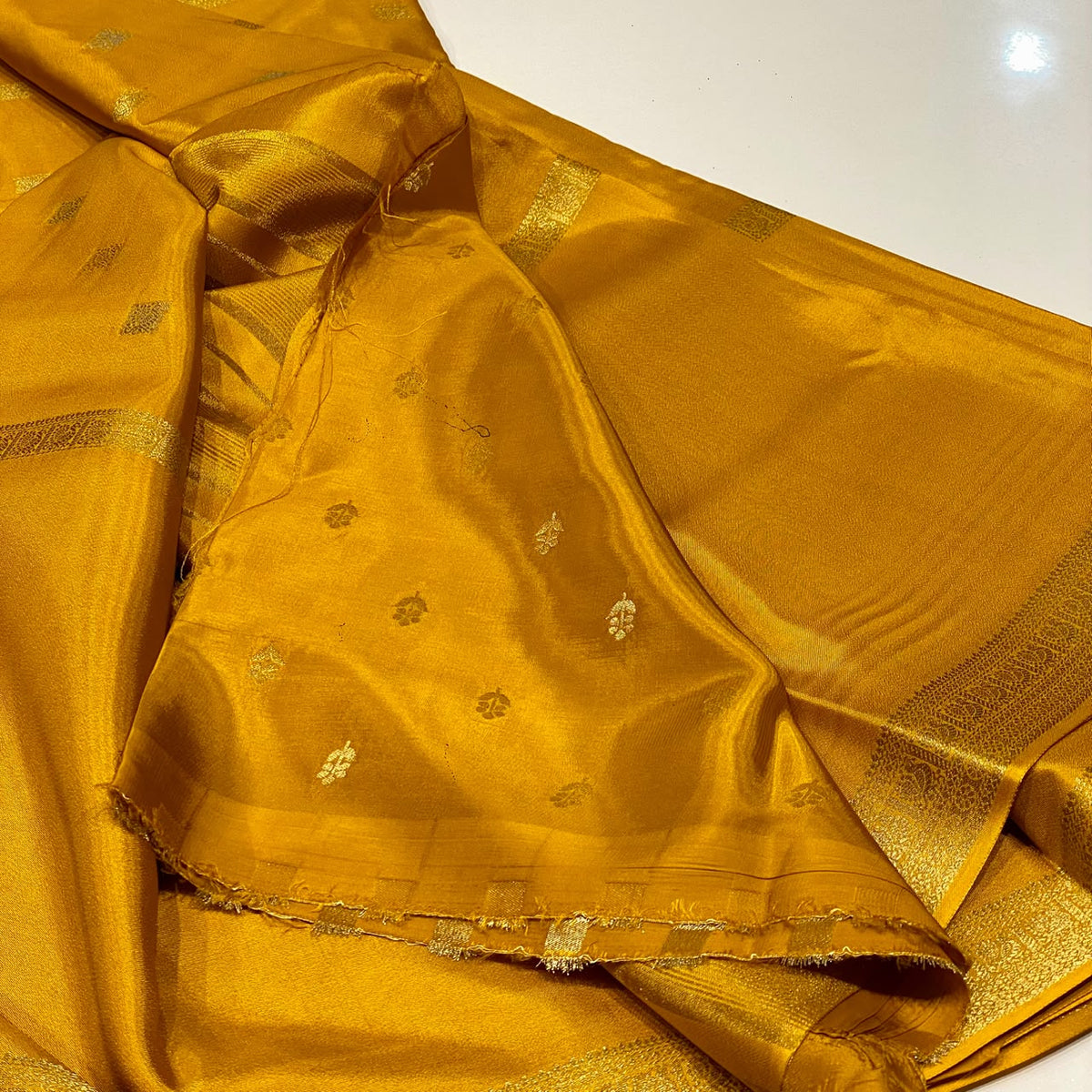 Semi Mysore Crepe Saree