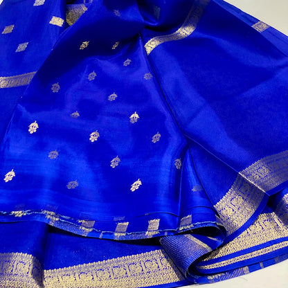 Semi Mysore Crepe Saree