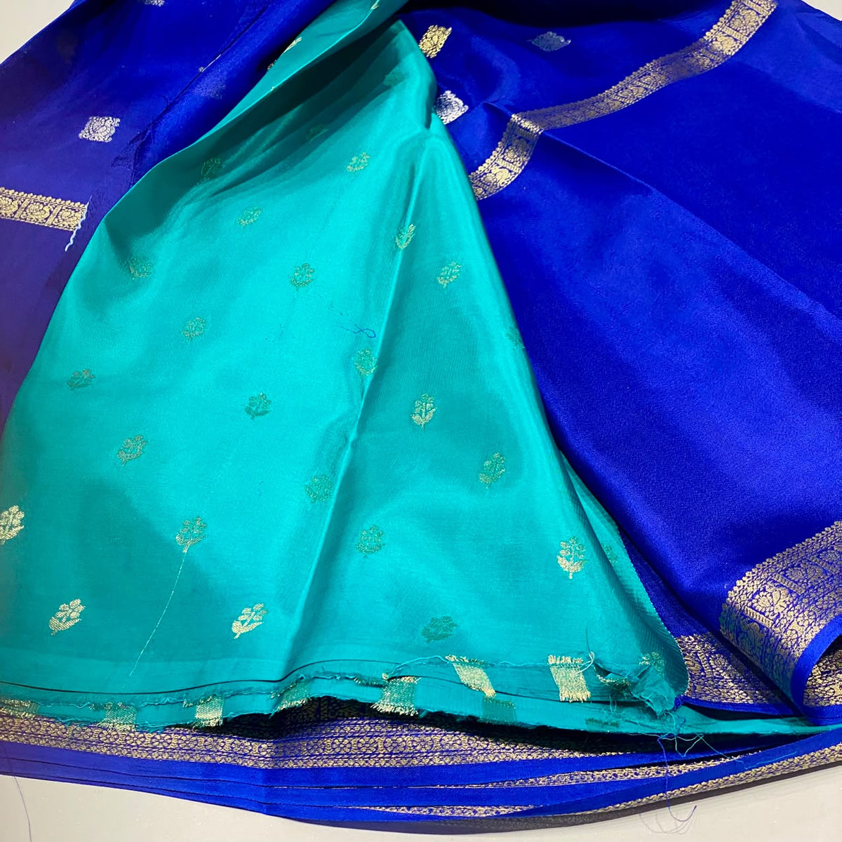 Semi Mysore Crepe Saree