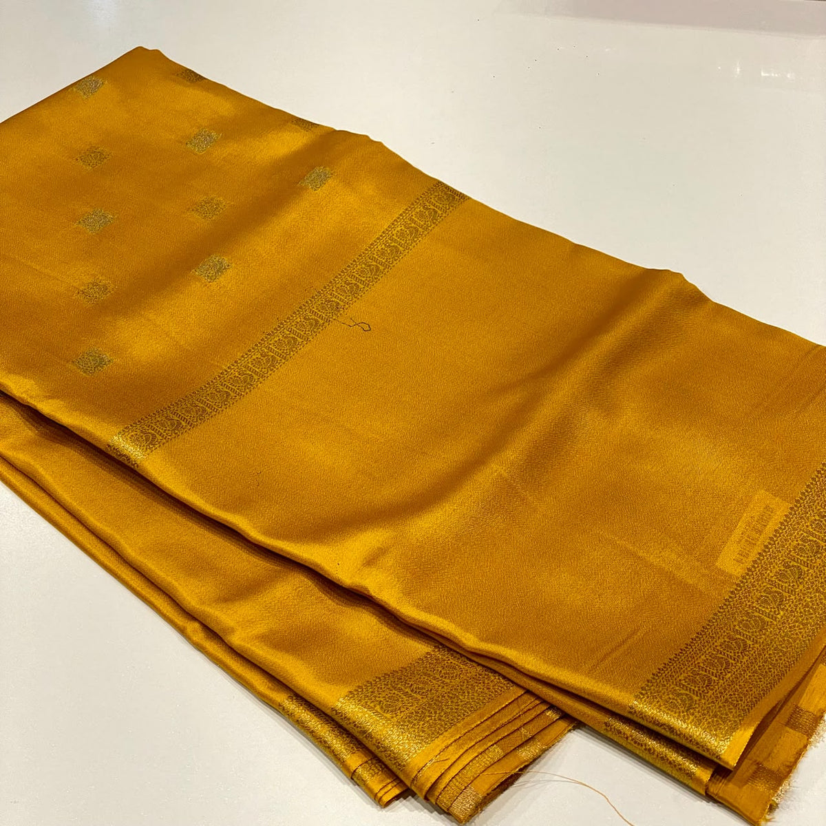 Semi Mysore Crepe Saree