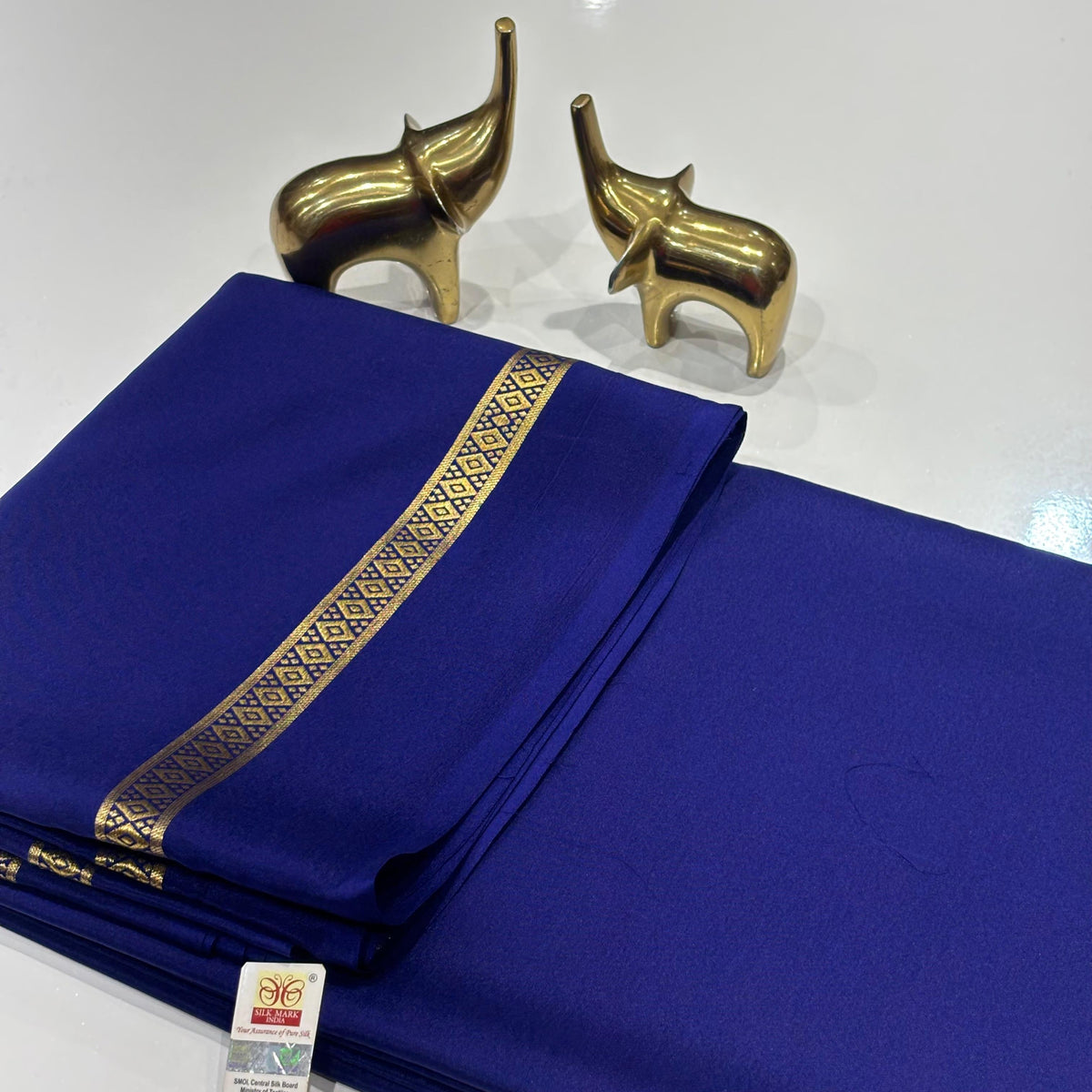 Pure Mysore Crepe Silk Saree