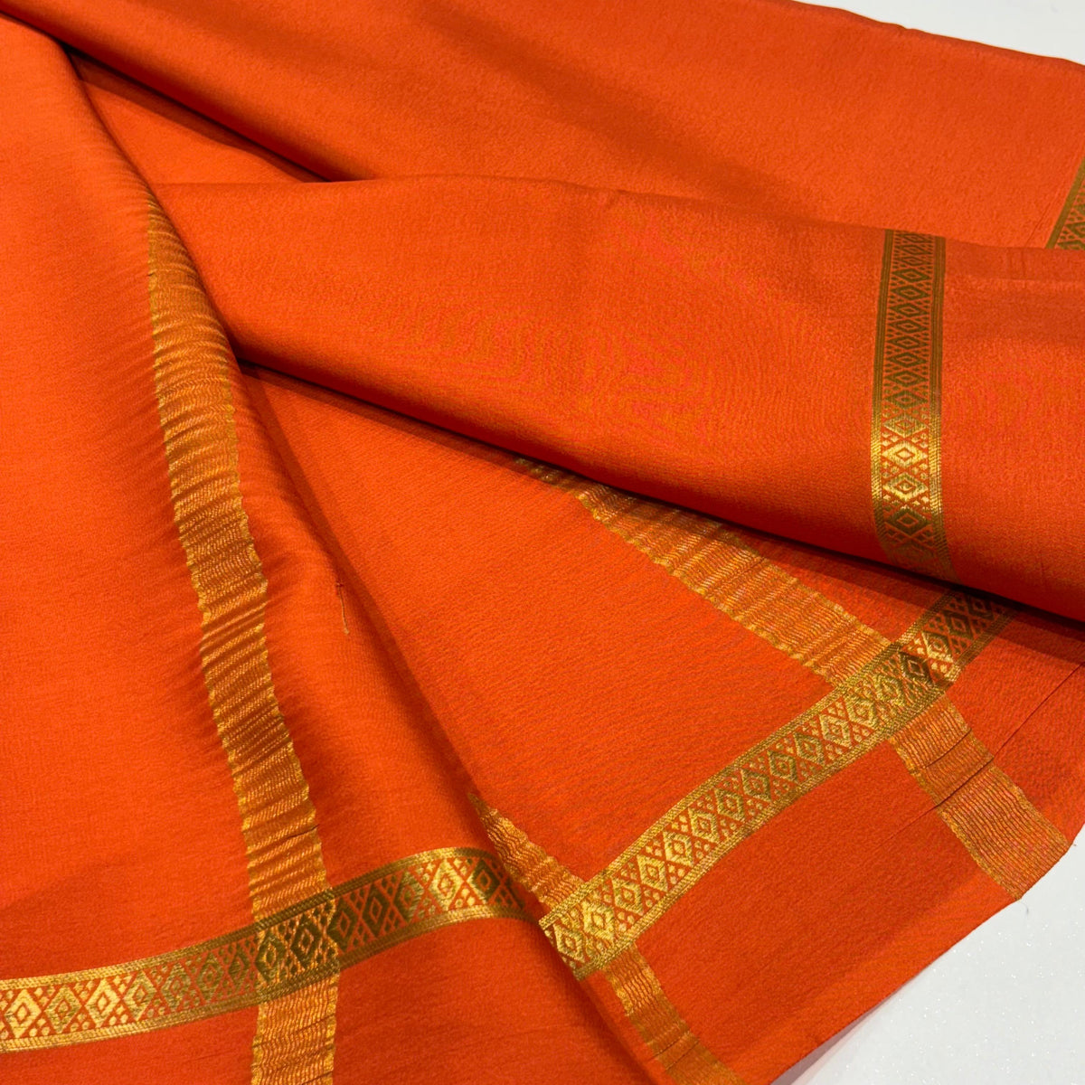 Pure Mysore Crepe Silk Saree