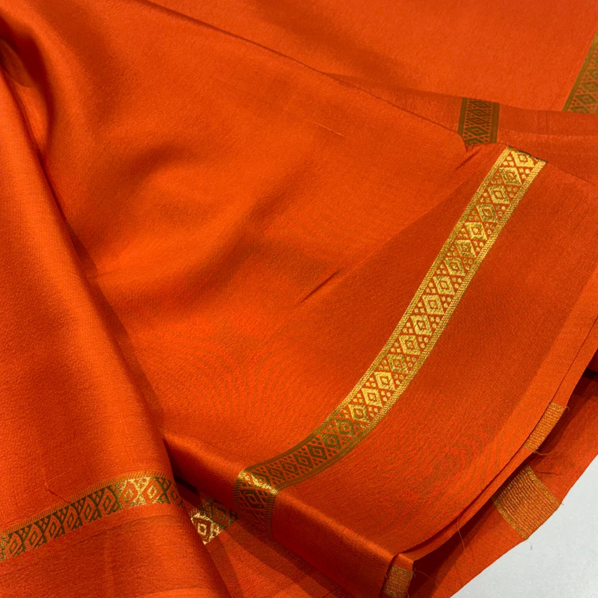 Pure Mysore Crepe Silk Saree
