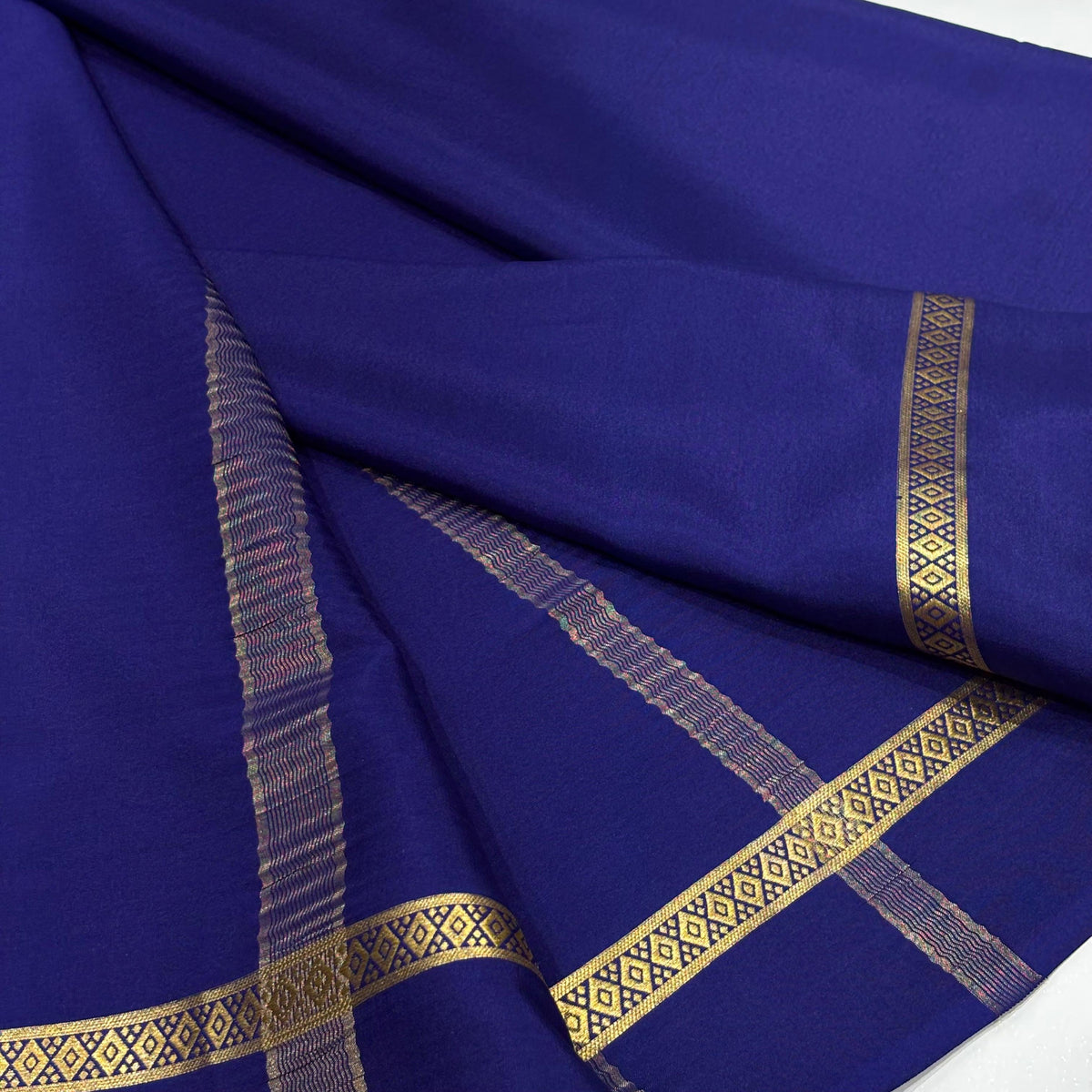 Pure Mysore Crepe Silk Saree