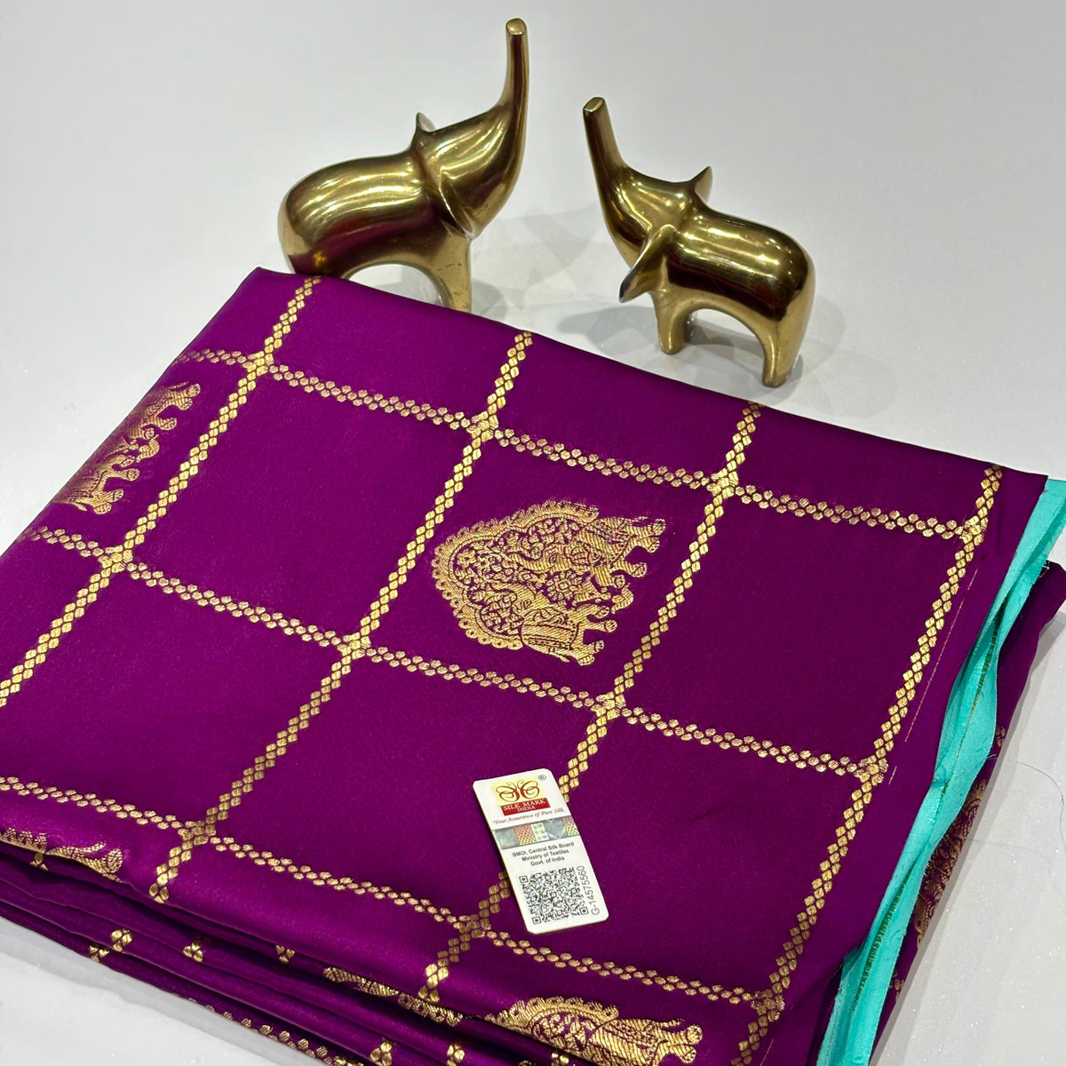 Pure Mysore Crepe Silk Saree