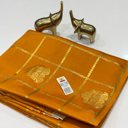 Pure Mysore Crepe Silk Saree