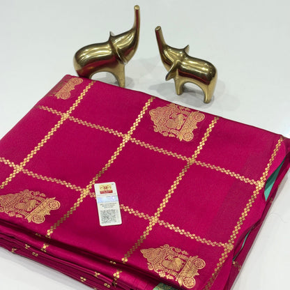 Pure Mysore Crepe Silk Saree