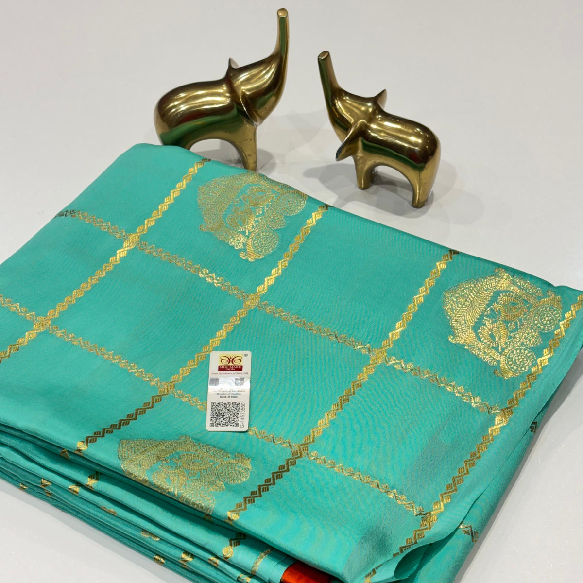 Pure Mysore Crepe Silk Saree