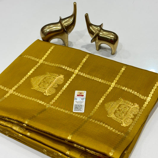 Pure Mysore Crepe Silk Saree
