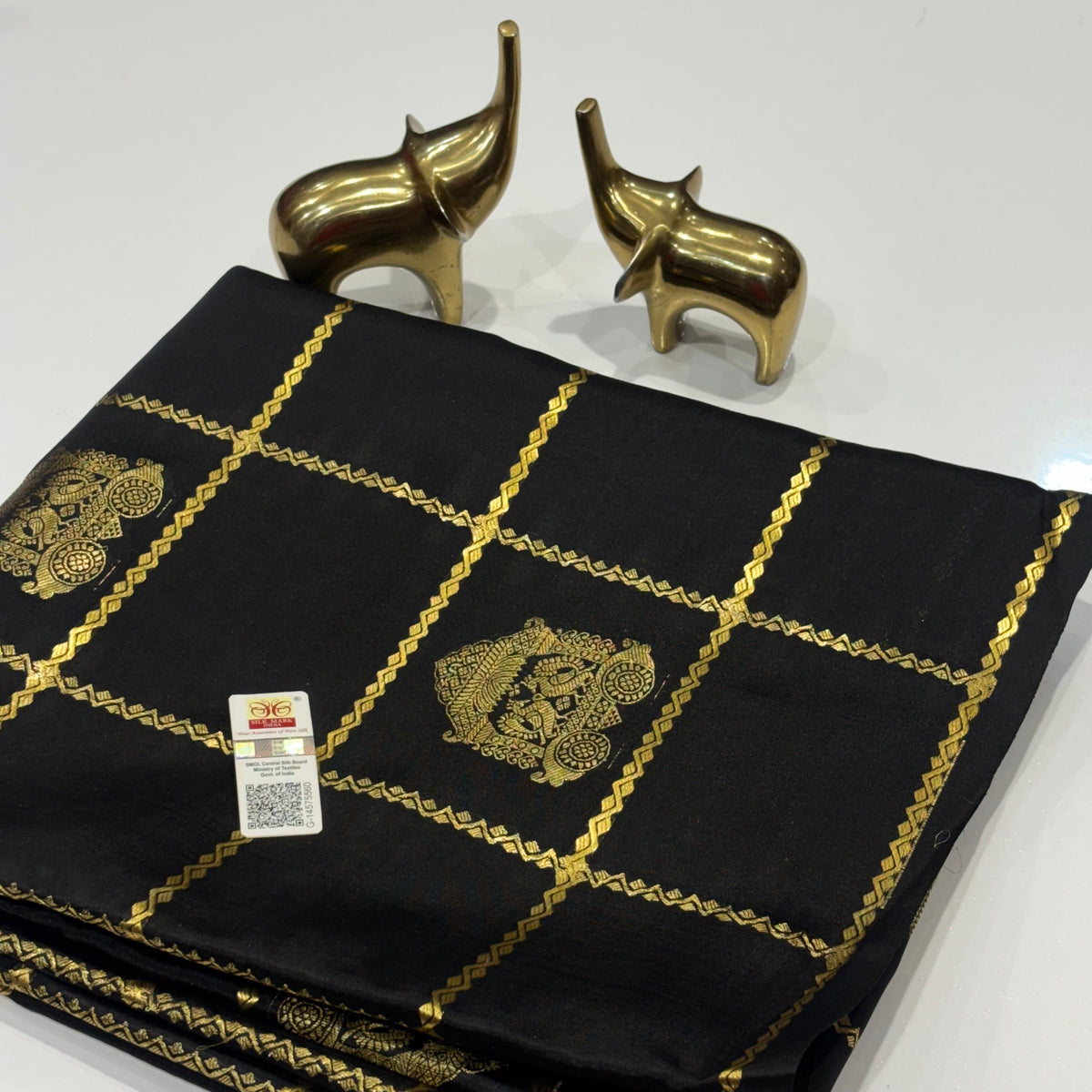 Pure Mysore Crepe Silk Saree