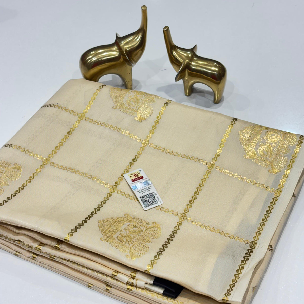 Pure Mysore Crepe Silk Saree