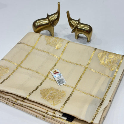 Pure Mysore Crepe Silk Saree
