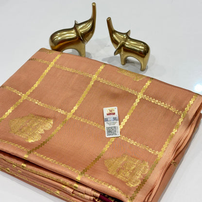 Pure Mysore Crepe Silk Saree