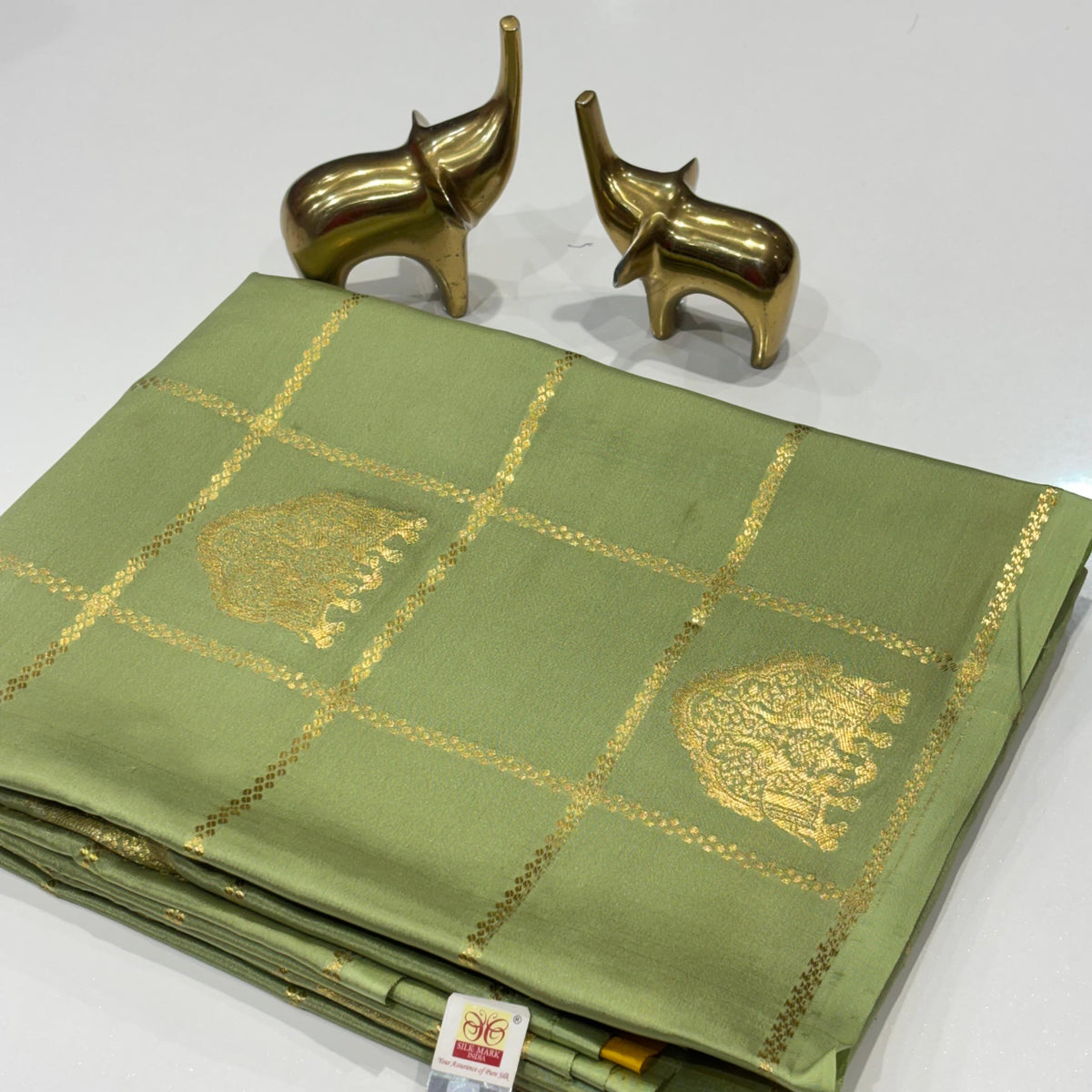 Pure Mysore Crepe Silk Saree