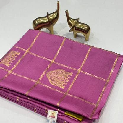 Pure Mysore Crepe Silk Saree