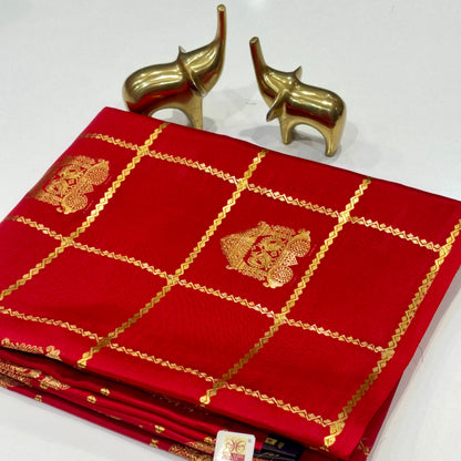 Pure Mysore Crepe Silk Saree