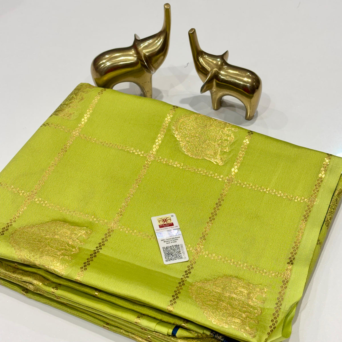 Pure Mysore Crepe Silk Saree