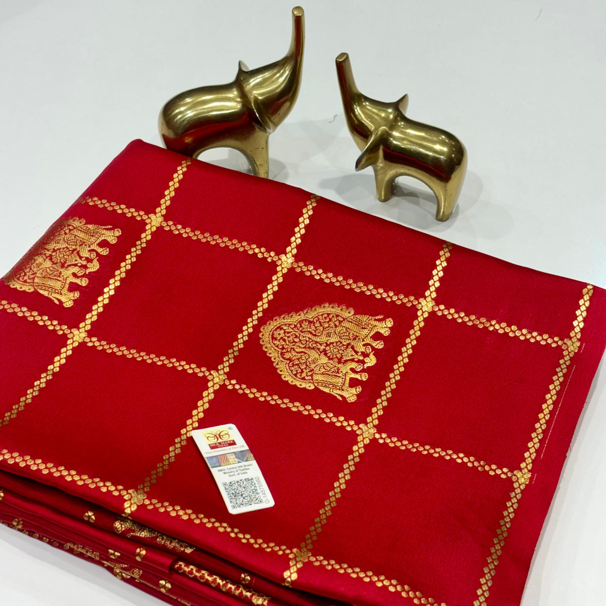 Pure Mysore Crepe Silk Saree
