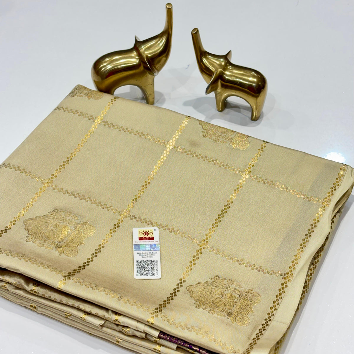 Pure Mysore Crepe Silk Saree