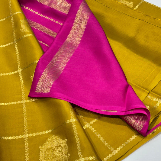 Pure Mysore Crepe Silk Saree