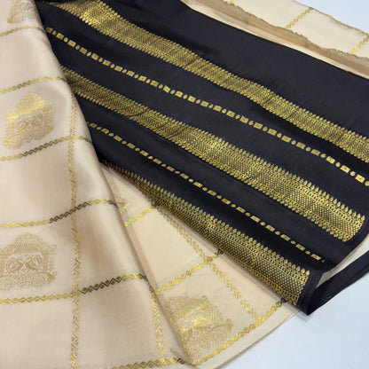 Pure Mysore Crepe Silk Saree