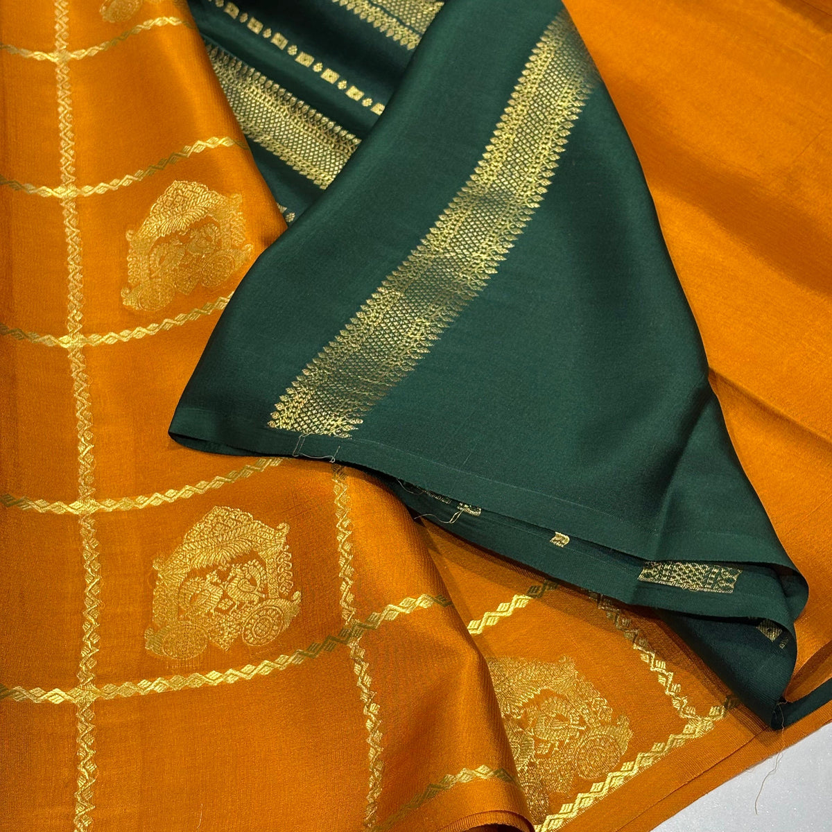 Pure Mysore Crepe Silk Saree