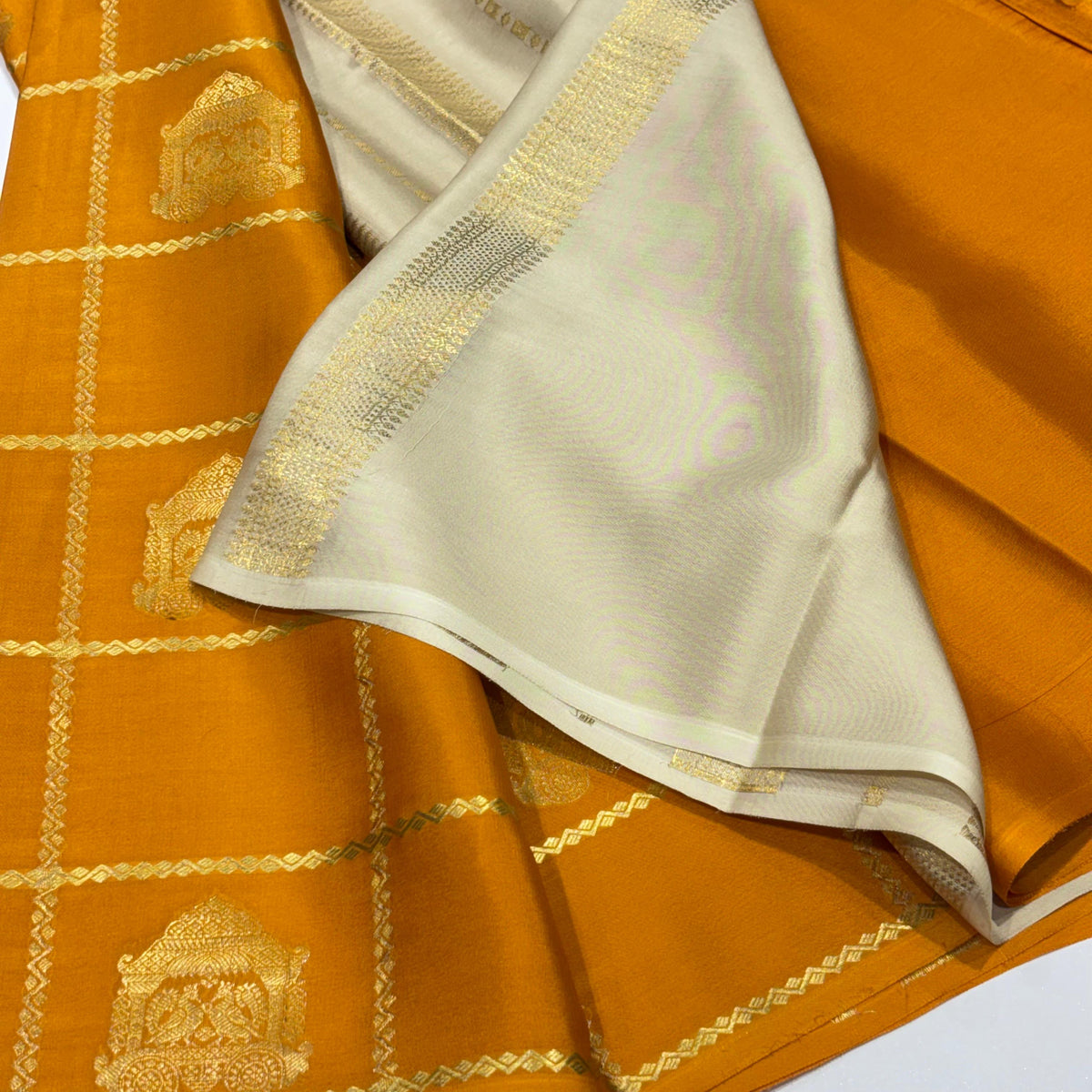 Pure Mysore Crepe Silk Saree