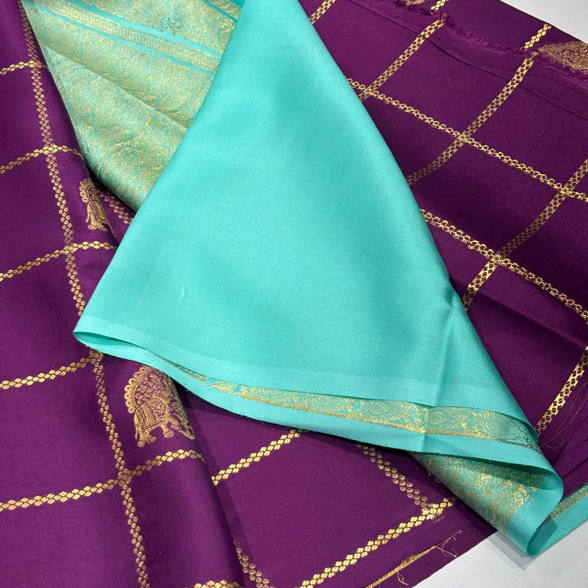 Pure Mysore Crepe Silk Saree