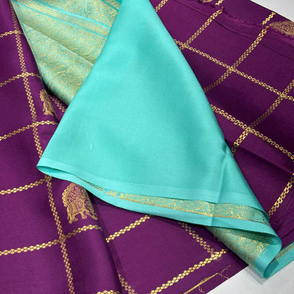 Pure Mysore Crepe Silk Saree