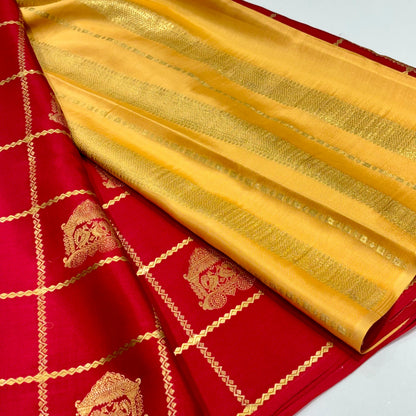 Pure Mysore Crepe Silk Saree