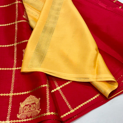 Pure Mysore Crepe Silk Saree