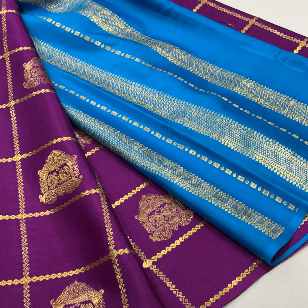 Pure Mysore Crepe Silk Saree