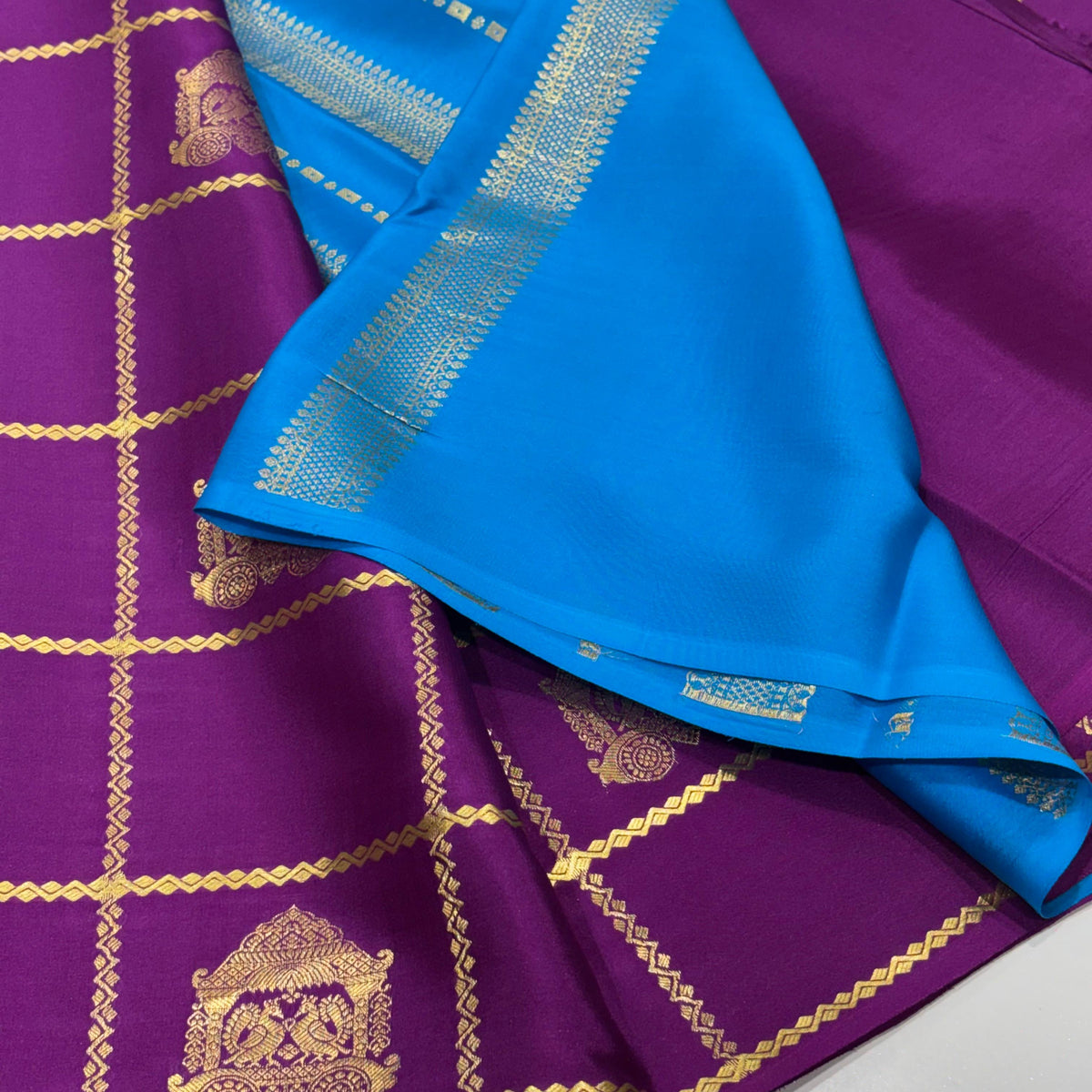 Pure Mysore Crepe Silk Saree