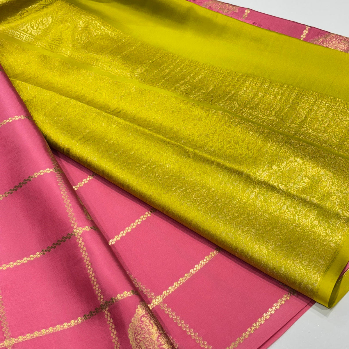 Pure Mysore Crepe Silk Saree