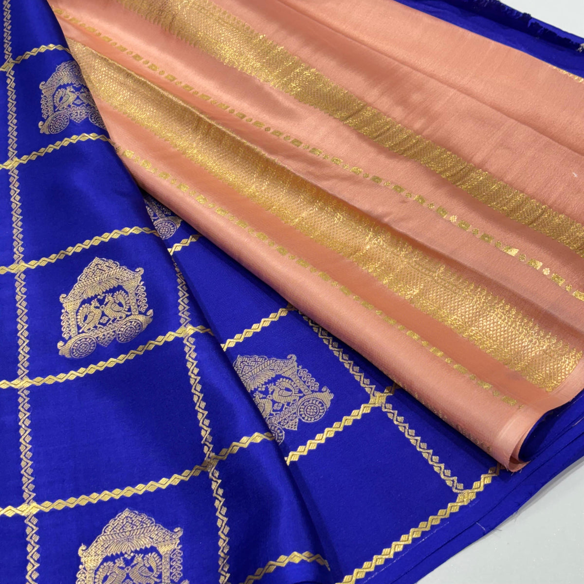 Pure Mysore Crepe Silk Saree