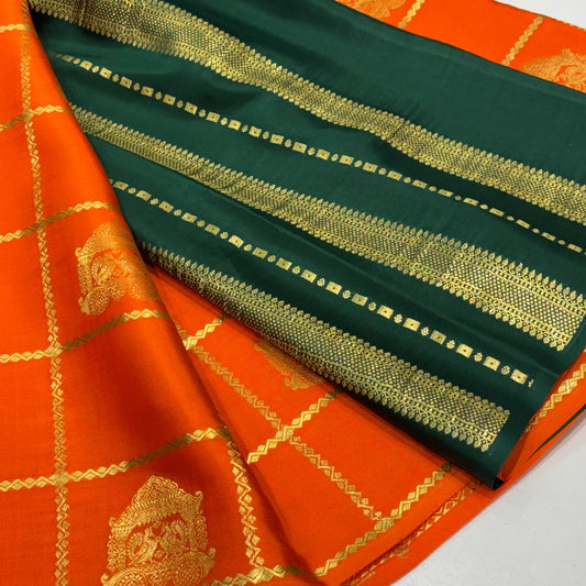 Pure Mysore Crepe Silk Saree
