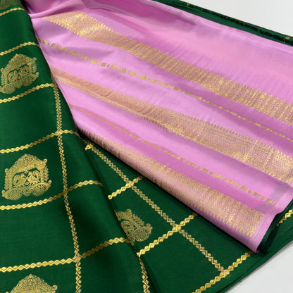 Pure Mysore Crepe Silk Saree