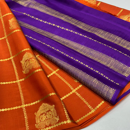 Pure Mysore Crepe Silk Saree