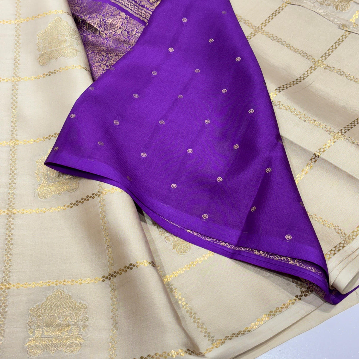 Pure Mysore Crepe Silk Saree