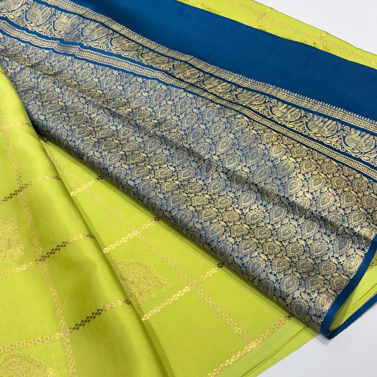 Pure Mysore Crepe Silk Saree