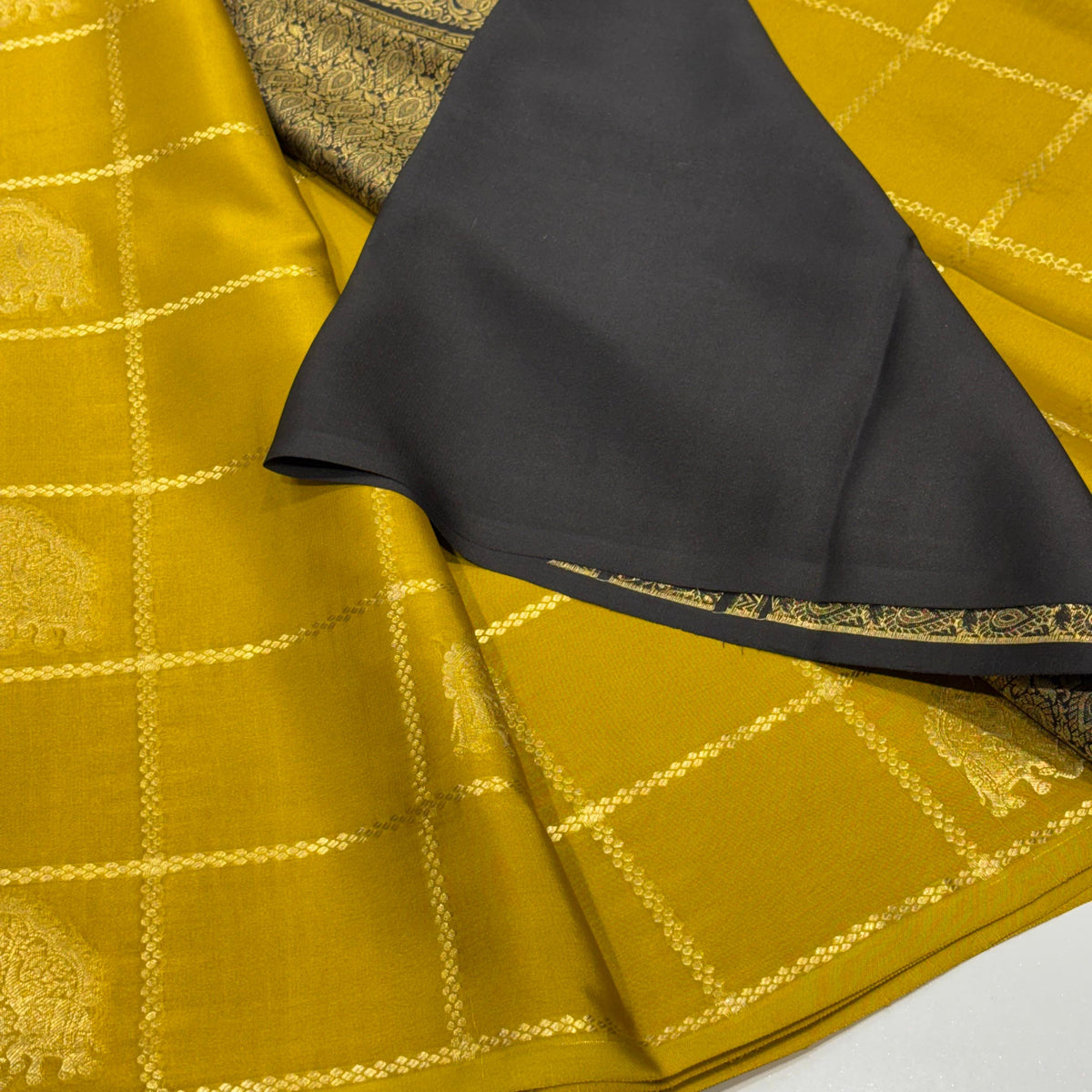 Pure Mysore Crepe Silk Saree