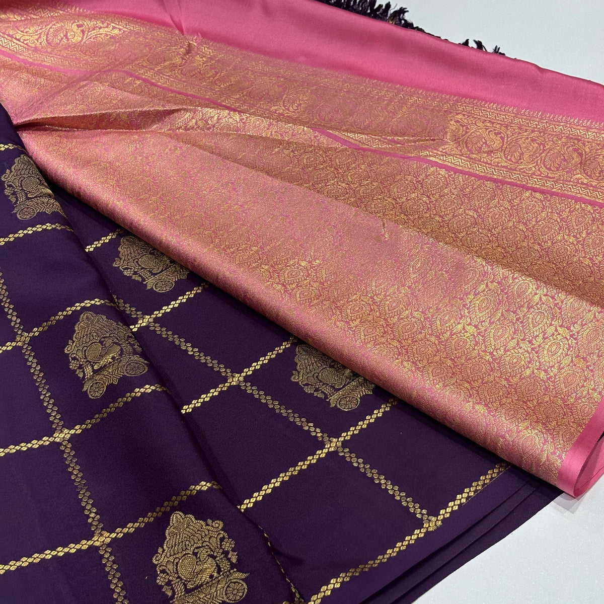 Pure Mysore Crepe Silk Saree